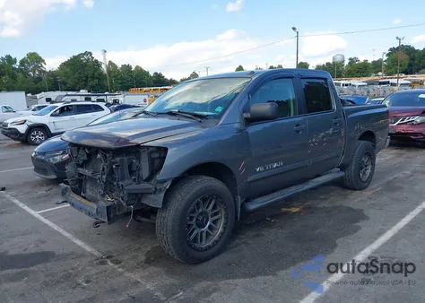 2013 Nissan Titan Sv from USA, damaged, VIN 1N6AA0ECXDN310828